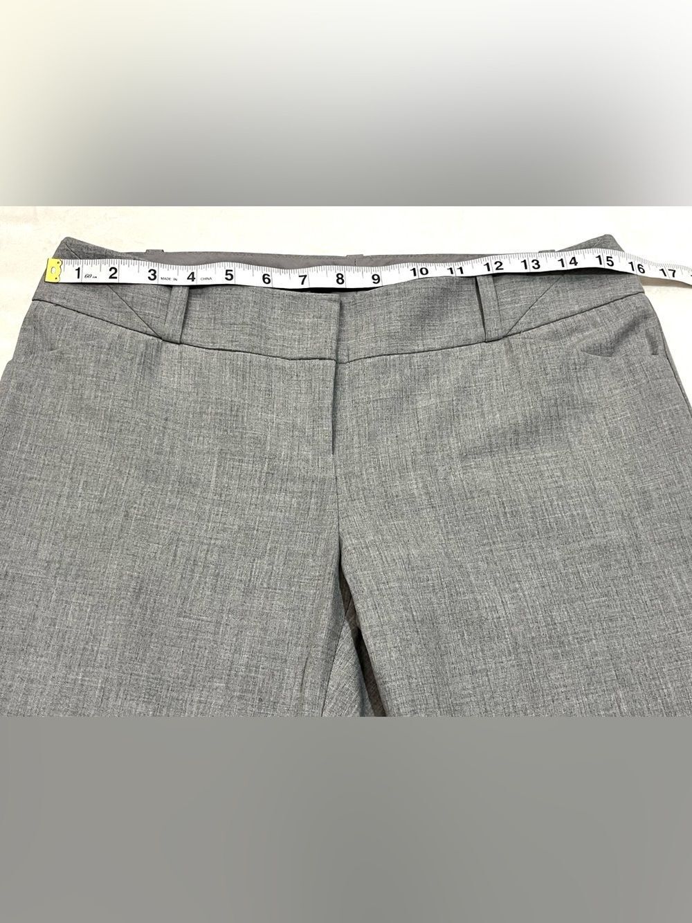The Limited Collection Drew Fit Light Gray Dress Polyester Blend Pants Women’s 4 - Picture 12 of 16